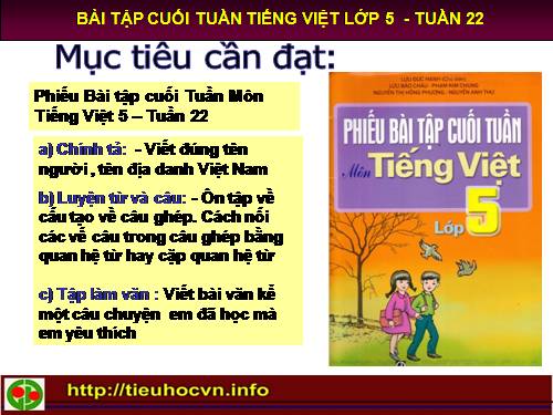 Tuần 20-21-23. Lập chương trình hoạt động