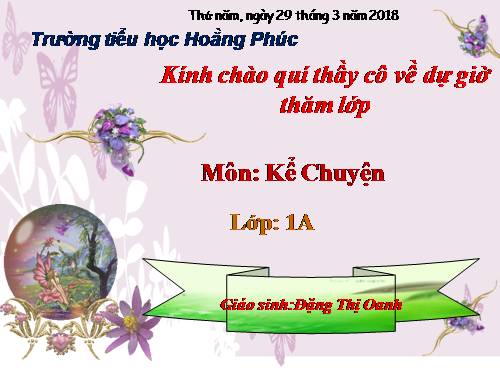 Tuần 5. Bông hoa cúc trắng