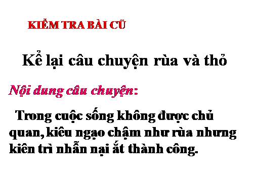 Tuần 2. Cô bé trùm khăn đỏ