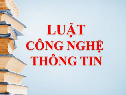 Luật "Công nghệ thông tin"