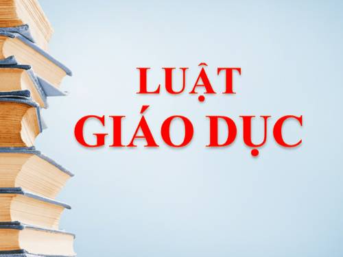 Luật "Giáo dục"