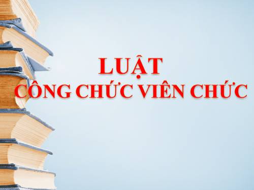 Luật "Công chức viên chức"