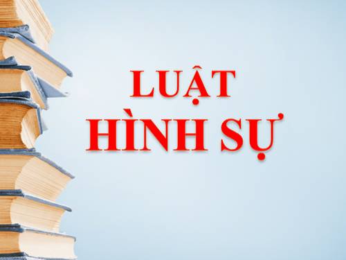 Luật "Hình sự"