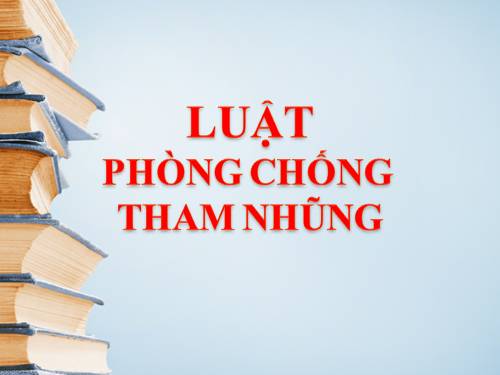 Luật "Phòng chống tham nhũng"