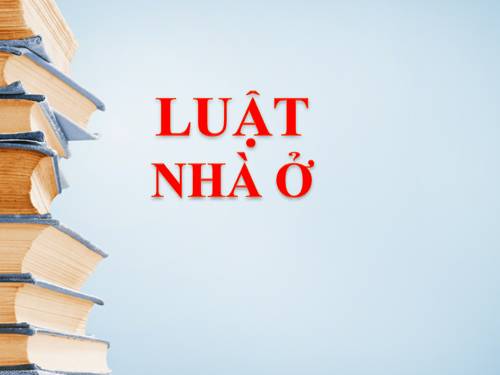 Luật "Nhà ở"