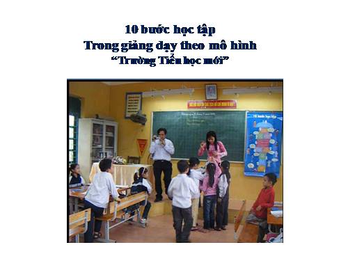 VNEN 10 bước học tập