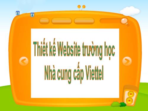 Hướng dẫn thiết kế Website - Viettel