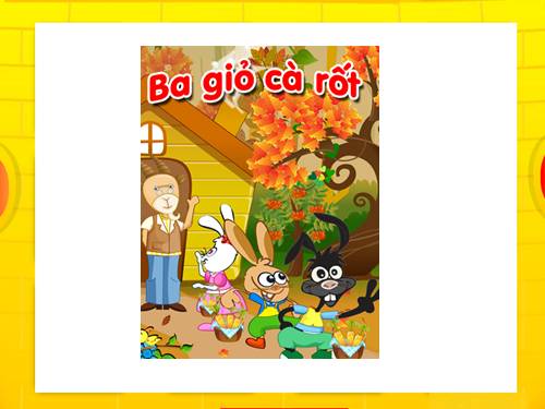 3 giỏ cà rốt