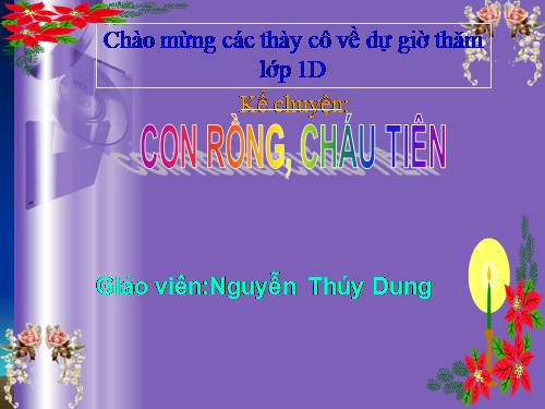 Tuần 9. Con Rồng cháu Tiên