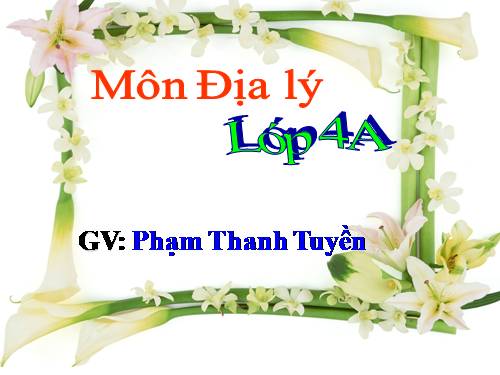 Bài 9. Thành phố Đà Lạt