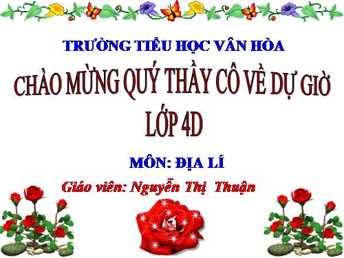 Ôn tập địa lý bài 16