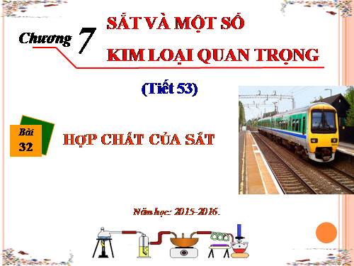 Bài 32. Hợp chất của sắt