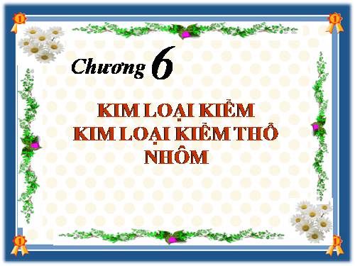 Bài 25. Kim loại kiềm và hợp chất quan trọng của kim loại kiềm