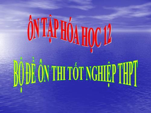 thi thử TNTHPT