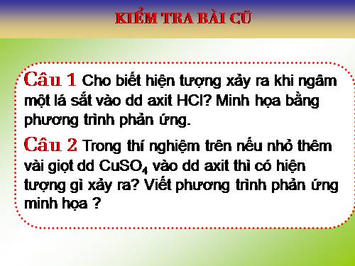 Bài 21. Điều chế kim loại