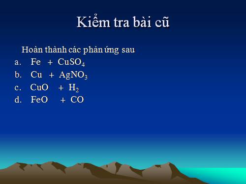 Bài 21. Điều chế kim loại