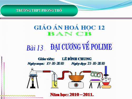 Bài 14. Vật liệu polime