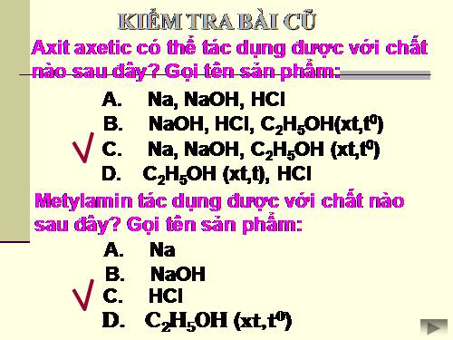 Bài 10. Amino axit