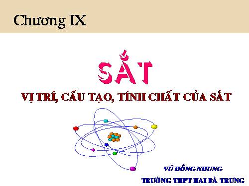 Bài 31. Sắt