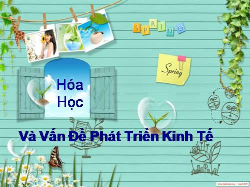 Bài 43. Hóa học và vấn đề phát triển kinh tế