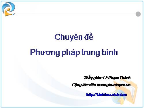 Phương pháp trung bình