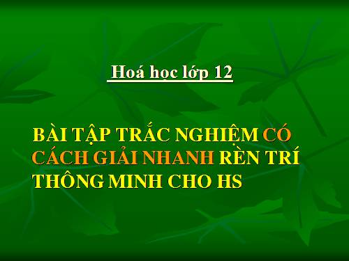 trắc nghiệm trí thông minh