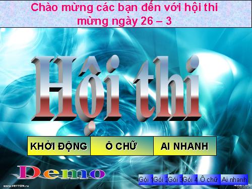 HOẠT ĐỘNG NGOÀI GIƠ