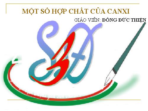 Một số hợp chất quan trọng của Ca