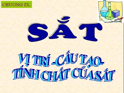 Bài 31. Sắt