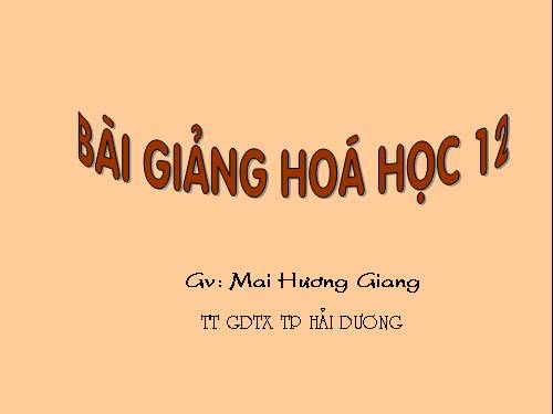 Bài 6. Saccarozơ, tinh bột va xenlulozơ