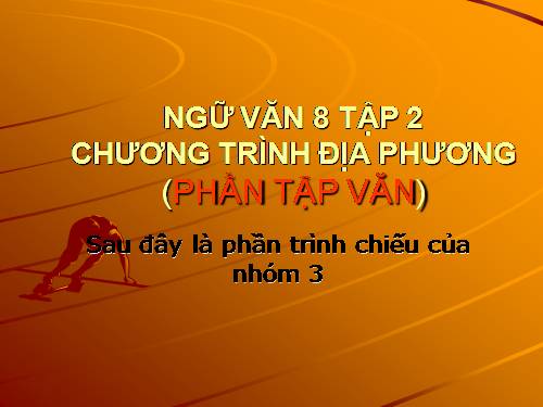 Bài 22. Chương trình địa phương (phần Tập làm văn)