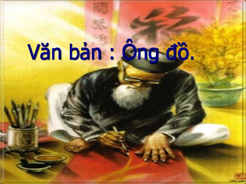 Bài 18. Ông đồ