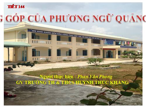 Bài 26. Chương trình địa phương (phần tiếng việt)