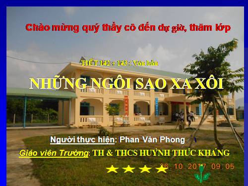 Bài 28. Những ngôi sao xa xôi