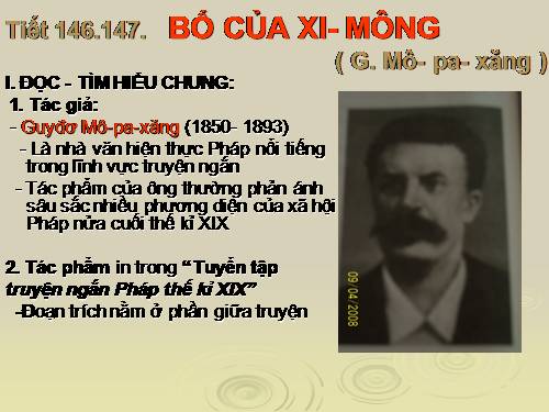 Bài 30. Bố của Xi-mông