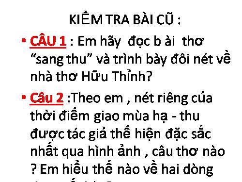 Bài 24. Nói với con