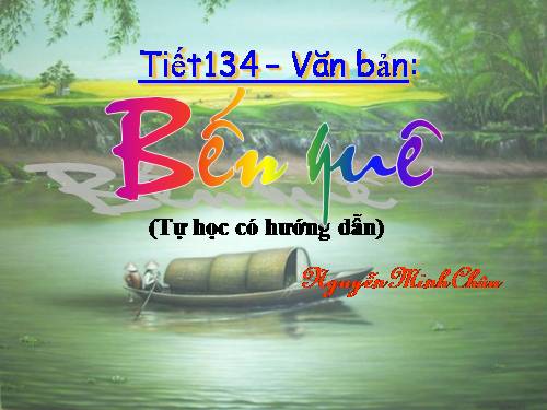 Bài 27. Bến quê