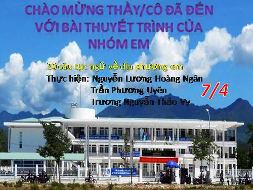 Bài 33. Chương trình địa phương (Phần Văn và Tập làm văn) (tiếp theo)