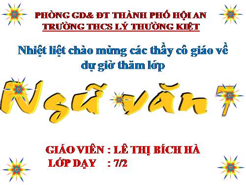 Bài 30. Ôn tập phần Văn