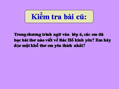 Bài 23. Đức tính giản dị của Bác Hồ