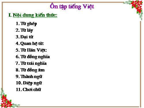 Bài 16. Ôn tập phần Tiếng Việt