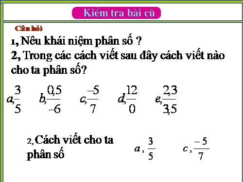 Chương III. §2. Phân số bằng nhau