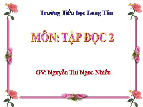 Tuần 32. Tiếng chổi tre