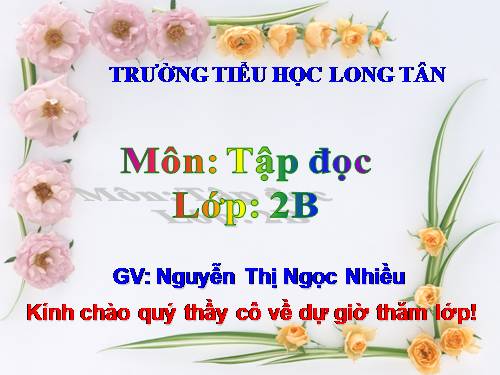 Tuần 28. Cây dừa