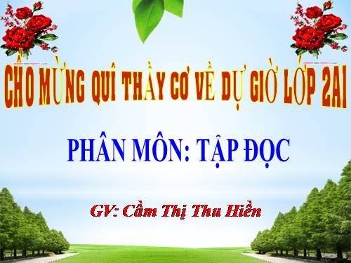 Tuần 20. Mùa xuân đến