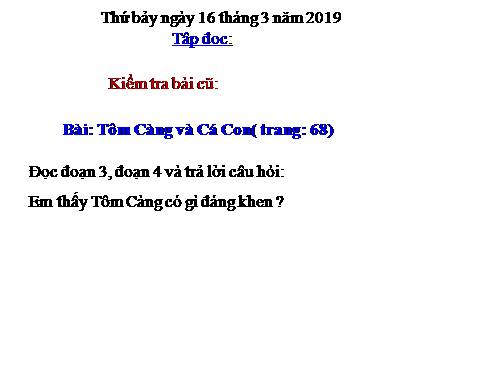 Tuần 26. Sông Hương