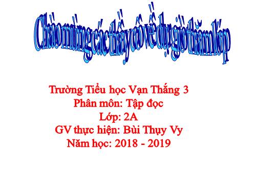 Tuần 13. Quà của bố