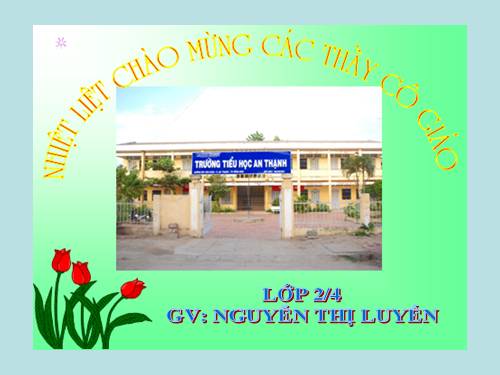 Tuần 2. Phần thưởng