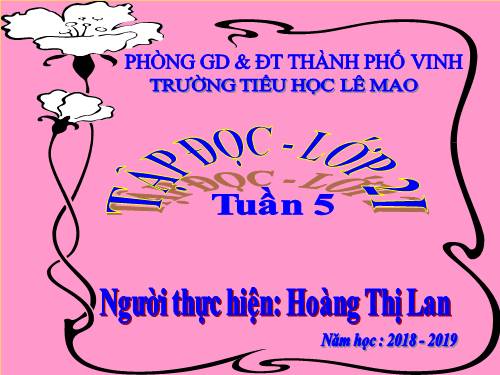 Tuần 5. Chiếc bút mực