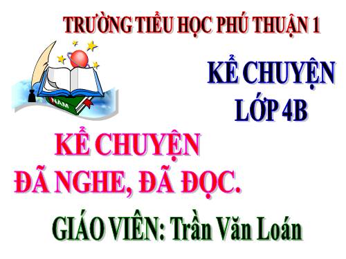 Tuần 23. Kể chuyện đã nghe, đã đọc (ca ngợi cái đẹp hay phản ánh cuộc đấu tranh giữa cái đẹp với cái xấu, cái thiện với cái ác)